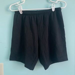 Aerie fleece biker shorts